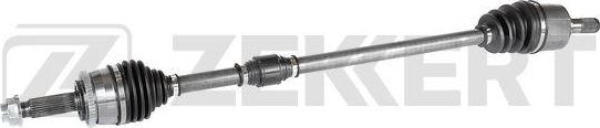 Полуось (привод в сборе, приводной вал) Zekkert. Артикул AW-5585