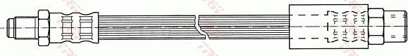 Тормозной шланг TRW. Артикул PHB319