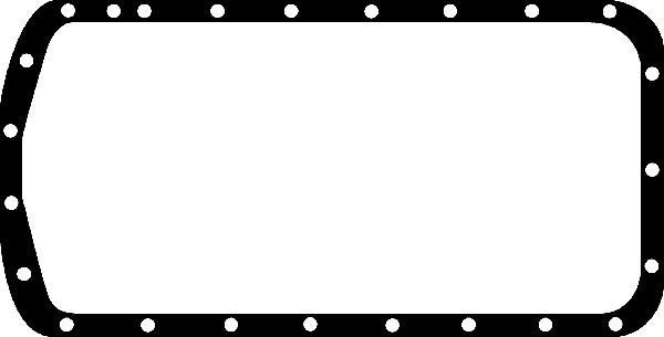 Прокладка маслянного поддона двигателя Corteco для Fiat Ulysse I 1994-2002. Артикул 423130P