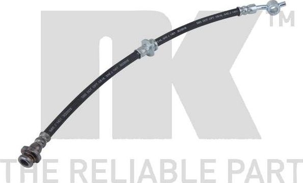 Тормозной шланг NK. Артикул 852251