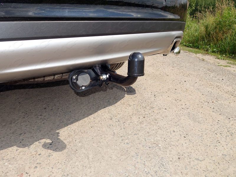 Фаркоп ТСС оцинкованный для Hyundai Grand Santa Fe 2014-2018. Артикул TCU00002