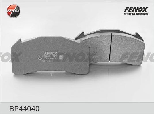 Тормозные колодки Fenox передние/задние для Volvo  FL 2000-2026. Артикул BP44040