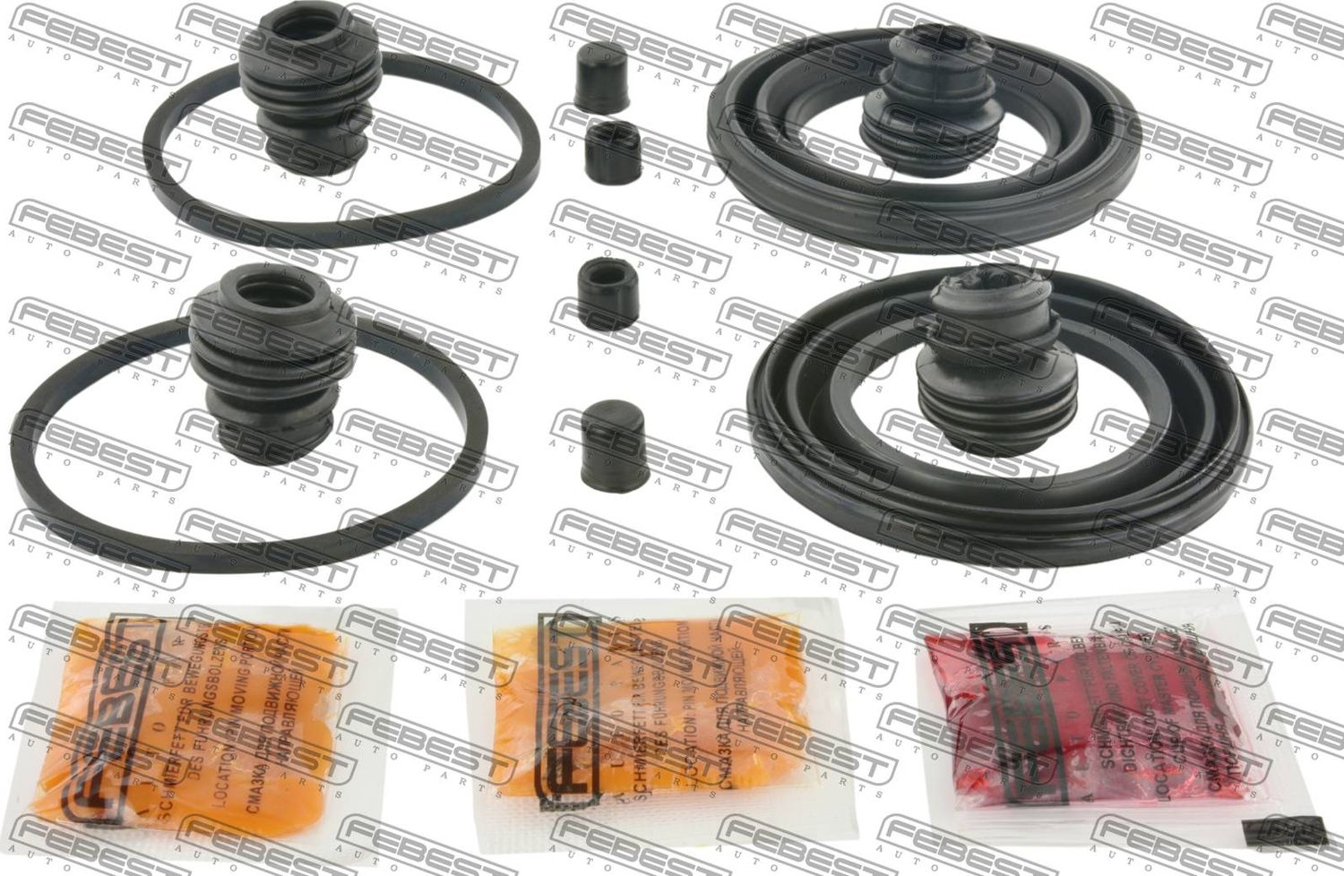 Ремкомплект тормозного суппорта Febest. Артикул 0275-J11EF