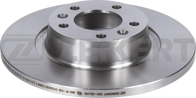Тормозной диск Zekkert задний для Citroen Jumpy II 2007-2016. Артикул BS-6346