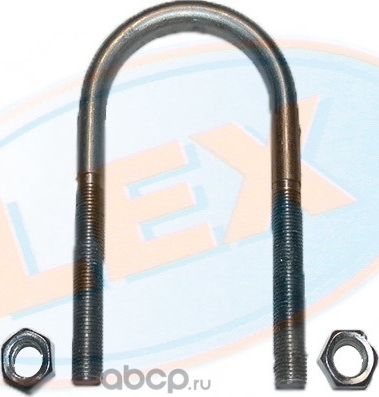 КРОНШТЕЙН РЕССОРЫ СТРЕМЯНКА С ГАЙКОЙ M14X1.5X79 (LEX). Артикул KR0212