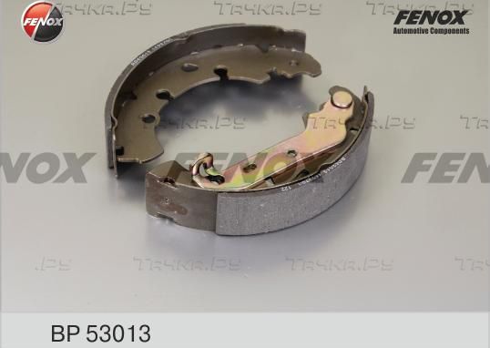 Тормозные колодки Fenox задние для Ford Fiesta VII 2017-2026. Артикул BP53013