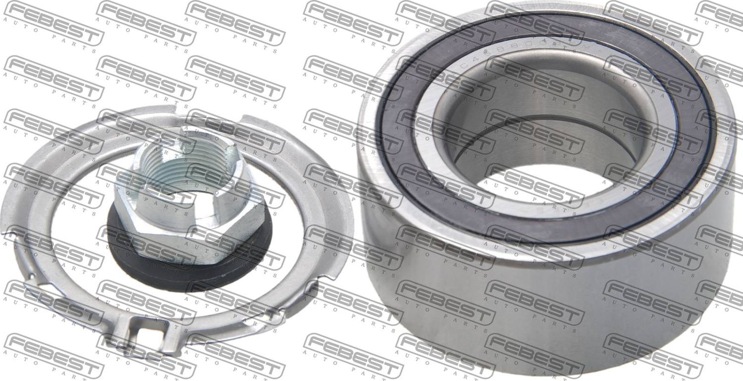Ступичный подшипник (комплект) Febest. Артикул DAC45880039M-KIT