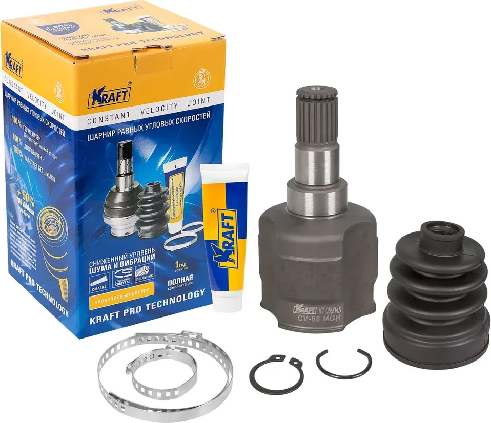 ШРУС GM MATIZ/SPARK 98- 0.8/1.0 внутр. (Kraft). Артикул KT059045