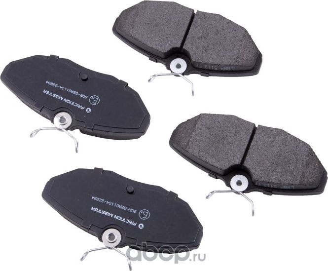 Колодки тормозные дисковые (Frictionmaster). Артикул MKD806