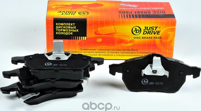 Колодки тормозные, передние GDB1668 (Just Drive) Just Drive. Артикул JBP0273