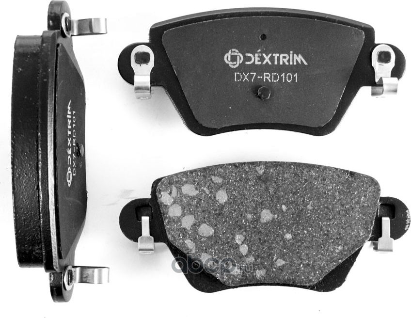 Колодки тормозные задние (Dextrim). Артикул DX7RD101