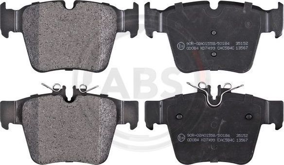 Тормозные колодки ABS. Артикул 35152