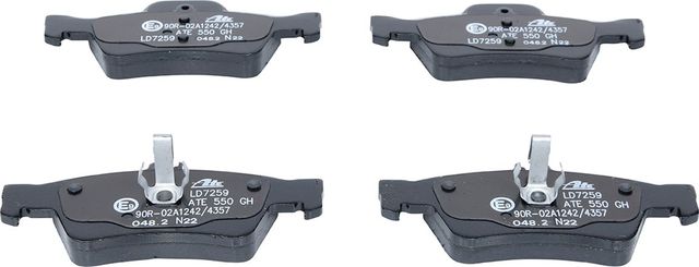 Тормозные колодки ATE Ceramic. Артикул 13.0470-7259.2