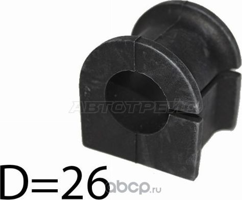 Втулка переднего стабилизатора D26 SUZUKI GRAND V (SAT). Артикул ST4241278K00