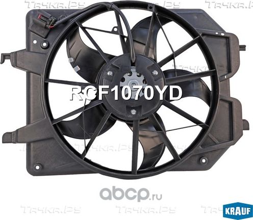 Вентилятор охлаждения с кожухом Krauf. Артикул RCF1070YD