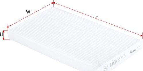 Салонный фильтр Sakura. Артикул CA-18270