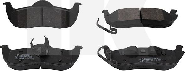 Тормозные колодки NK. Артикул 229334