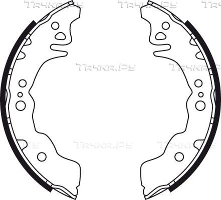 Тормозные колодки TRW. Артикул GS8750