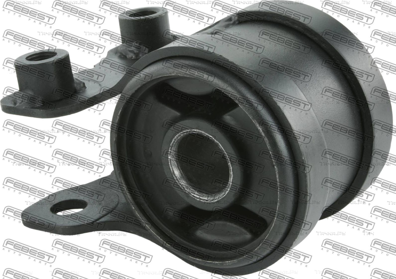 Сайлентблок переднего рычага подвески Febest задний нижний для Mazda 5 I (CR) 2005-2010. Артикул MZAB-MZ3BRUB