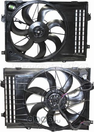 Диффузор радиатора в сборе HYUNDAI TUCSON 04-09KI (SAT). Артикул STHN50201A0