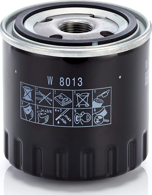 Масляный фильтр Mann-Filter. Артикул W 8013
