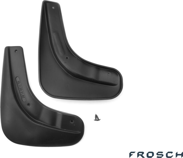 Брызговики Frosch (в пакете) передняя пара для Skoda Superb II седан 2013-2015. Артикул ORIG.45.11.F10