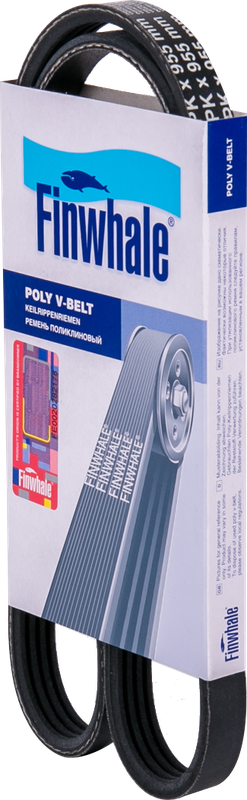Приводной ремень поликлиновой Finwhale для Daewoo Matiz I 2003-2015. Артикул BP4PK955