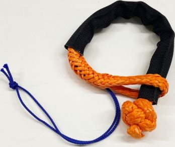 Софт шакл RUS 6 мм/5 т с защитным чулком (Удлиненный). Артикул SL-ST-06-OR