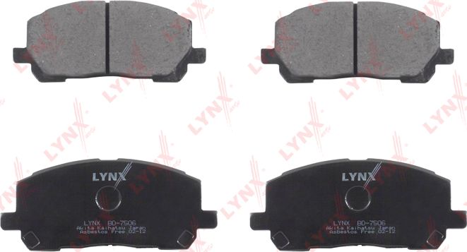 Тормозные колодки LYNXauto. Артикул BD-7506