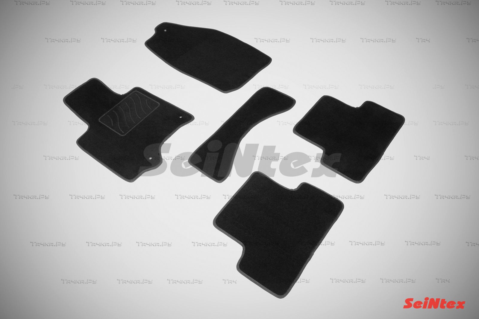 Коврики текстильные Seintex на нескользящей основе для салона Infiniti EX35 2007-2014. Артикул 82333