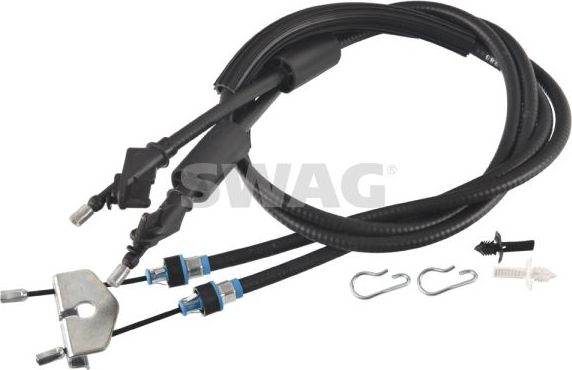 Трос ручника (тросик ручного тормоза) SWAG. Артикул 33 10 0391