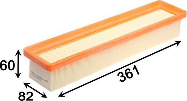 Воздушный фильтр JS Asakashi. Артикул A0391
