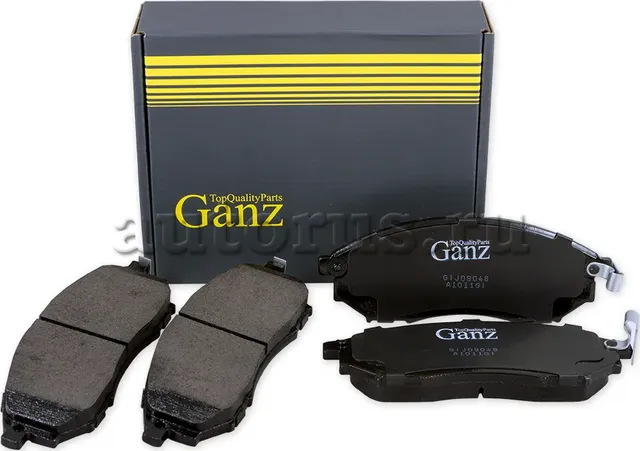 Колодки торм.пер. (Ganz). Артикул GIJ09048