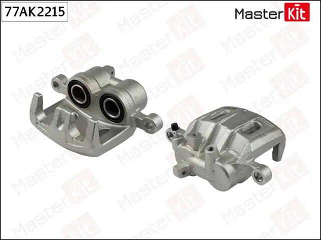 Суппорт тормозной MITSUBISHI PAJERO 90-00 пер.прав. (Master KIT). Артикул 77AK2215