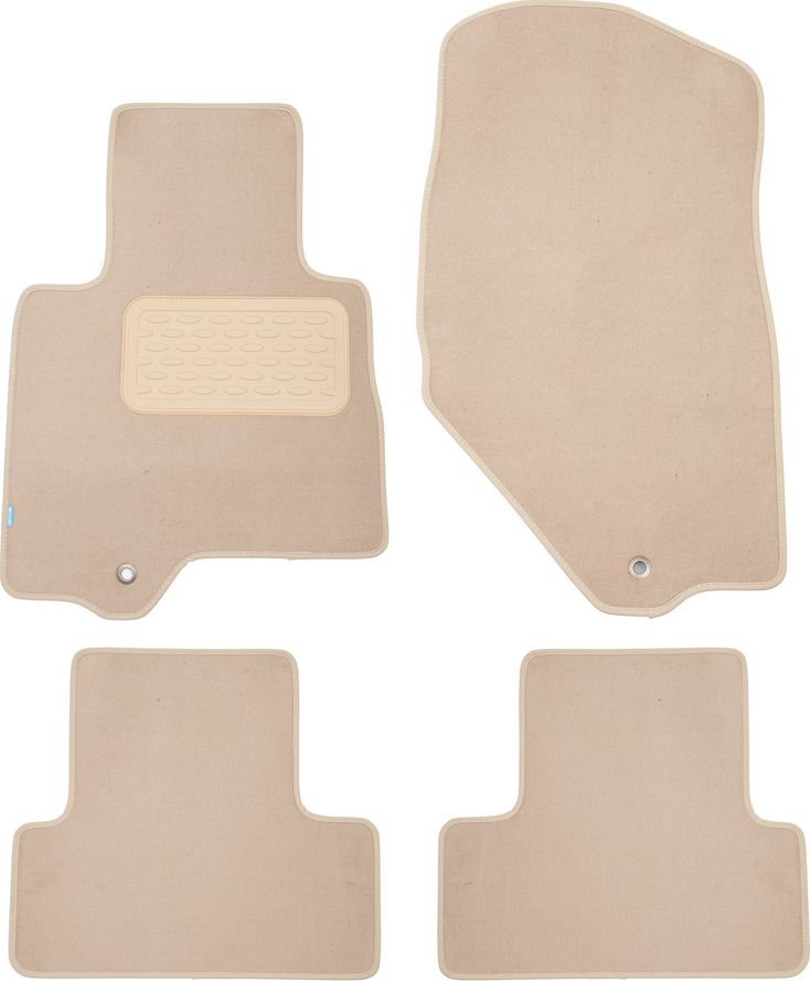 Коврики Klever Premium для салона Infiniti EX 2007-2026 Бежевые. Артикул KLEVER04761222112kh