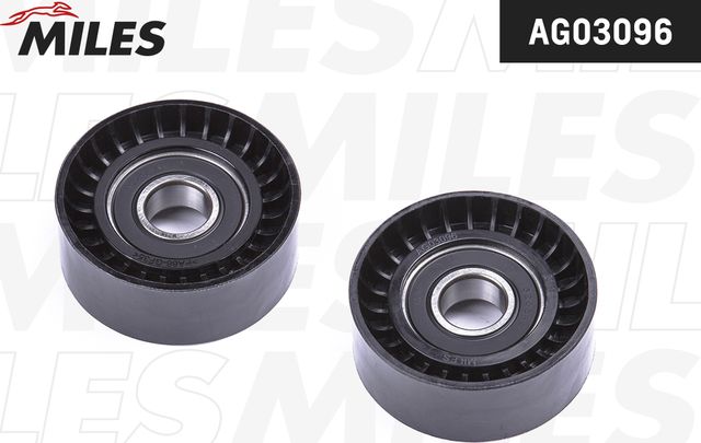 Натяжной ролик (натяжитель) приводного ремня Miles. Артикул AG03096