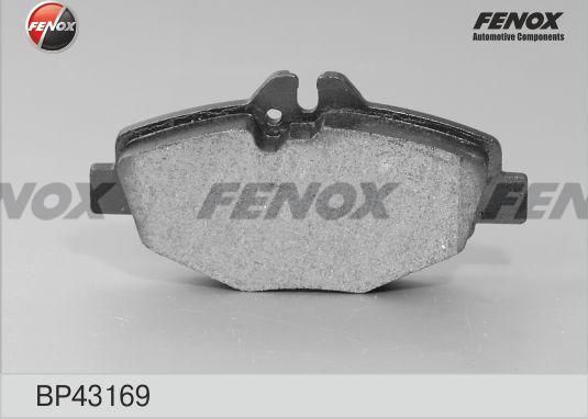 Тормозные колодки Fenox. Артикул BP43169