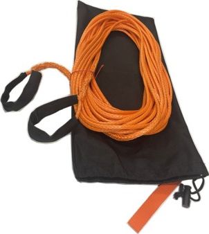 Удлинитель троса лебёдки RUS 6 мм 25 м. Артикул BT-06/25-OR-BAG