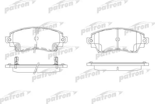 Тормозные колодки Patron. Артикул PBP1391