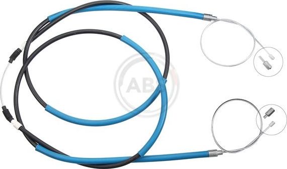 Трос ручника (тросик ручного тормоза) ABS задний для Citroen Jumper I 1996-2006. Артикул K12215