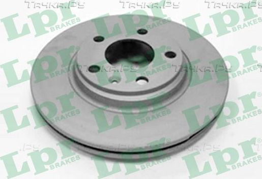 Тормозной диск LPR TOTAL COATED передний для Volkswagen Passat B6 2005-2008. Артикул A1491VR