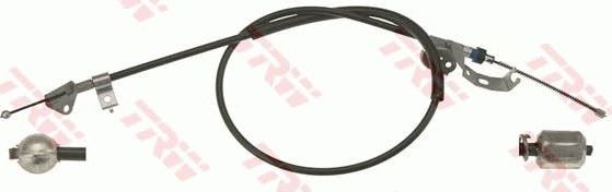 Трос ручника (тросик ручного тормоза) TRW. Артикул GCH419