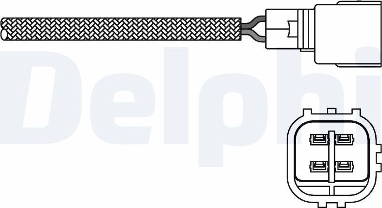 Лямбда-зонд (кислородный датчик) Delphi. Артикул ES20268-12B1