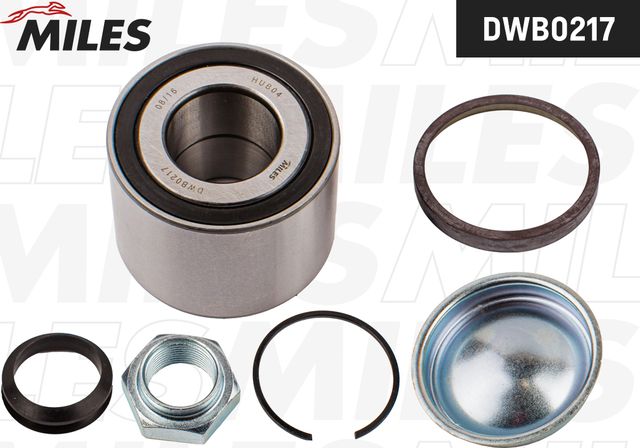 Ступичный подшипник (комплект) Miles. Артикул DWB0217