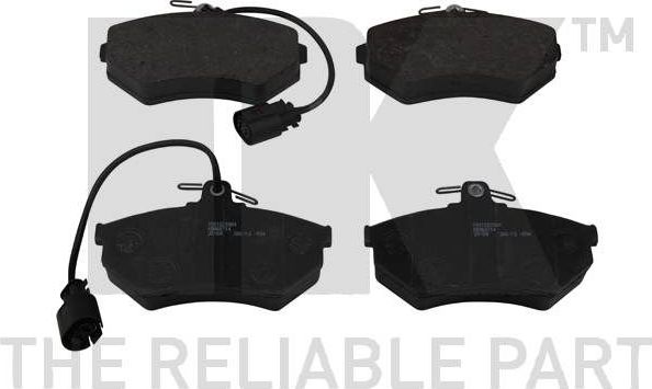 Тормозные колодки NK. Артикул 229984