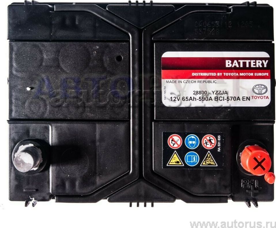 Аккумулятор Toyota. Артикул 28800YZZJA