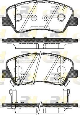 Тормозные колодки RoadHouse. Артикул 21488.02