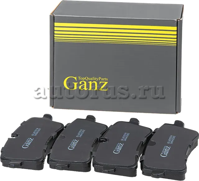 Колодки задние AUDI A4 RS / A6 ALLROAD / A7 PF4135 - с датчиком GANZ GIJ07074 Ganz. Артикул GIJ07074