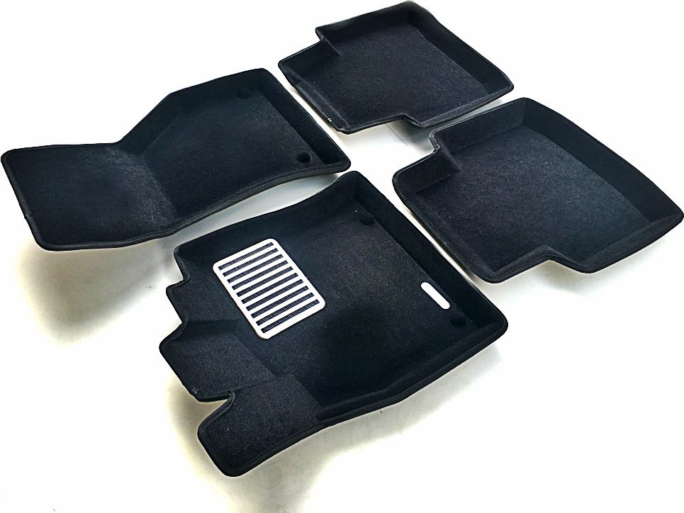 Коврики текстильные Euromat 3D Lux для салона Skoda Superb III 2015-2026. Артикул EM3D-004510