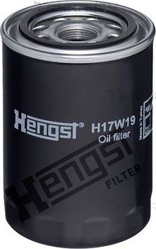 Масляный фильтр Hengst. Артикул H17W19